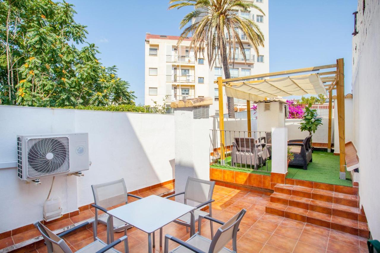 Apartamento Con Terraza Valenza Esterno foto